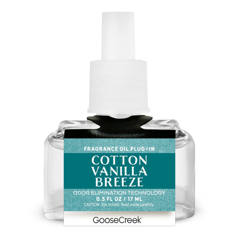 Cotton Vanilla Breeze Odor  Eliminating Plug-in Refill