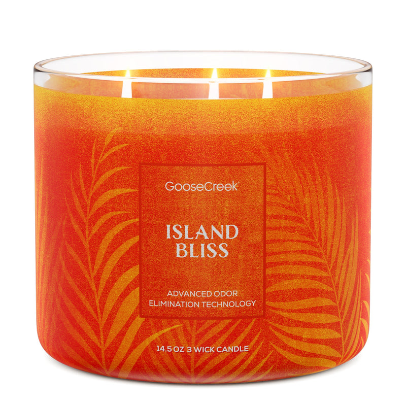 Island Bliss  Odor Eliminating 3-Wick Candle